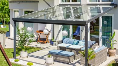 Terrasse & Garage / Überdachung/Wintergärten - Gardenplaza